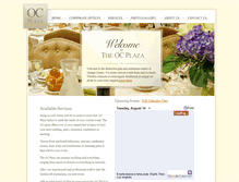 Tablet Screenshot of ocplaza.com